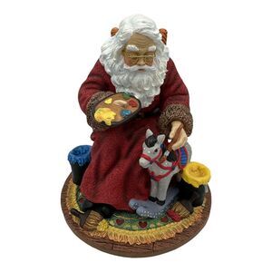Pipka Memories of Christmas Santa's Spotted Grey LTD Edition - 5” Open Box 11316